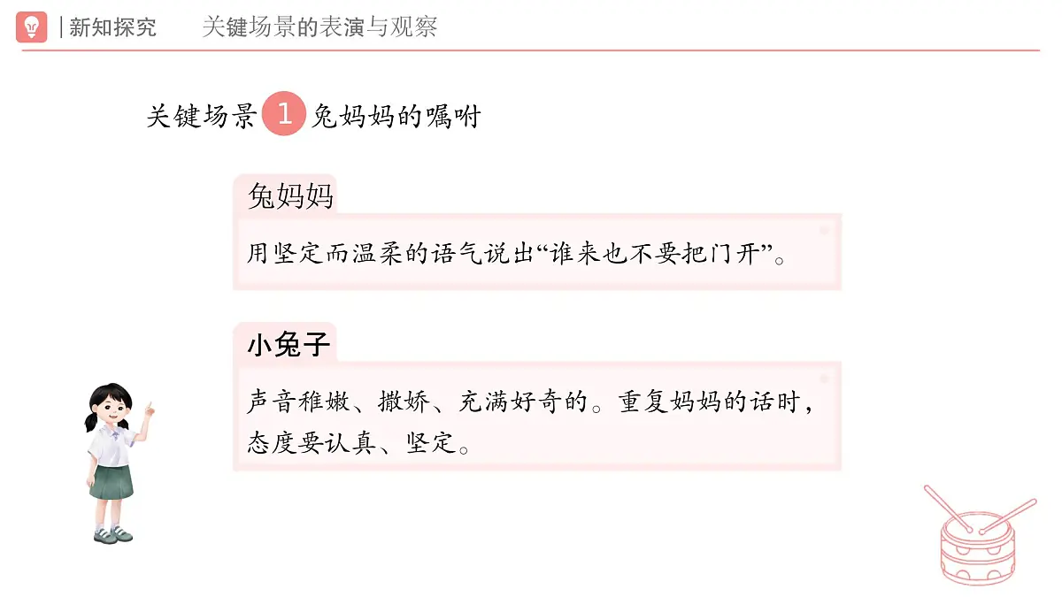 新人教版音乐一下第八单元《小小音乐剧 两只老虎与小兔乖乖(三)》课件第5页