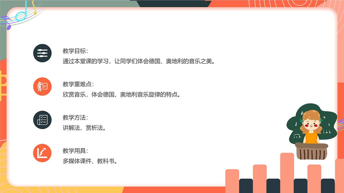 人教版小学音乐三年级上册第二单元《德奥之声》教学课件第3页