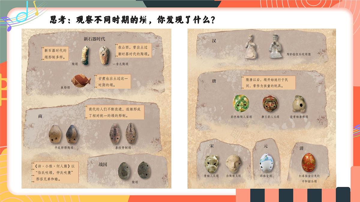 人教版小学音乐三年级上册第三单元《埙的故事》教学课件第6页