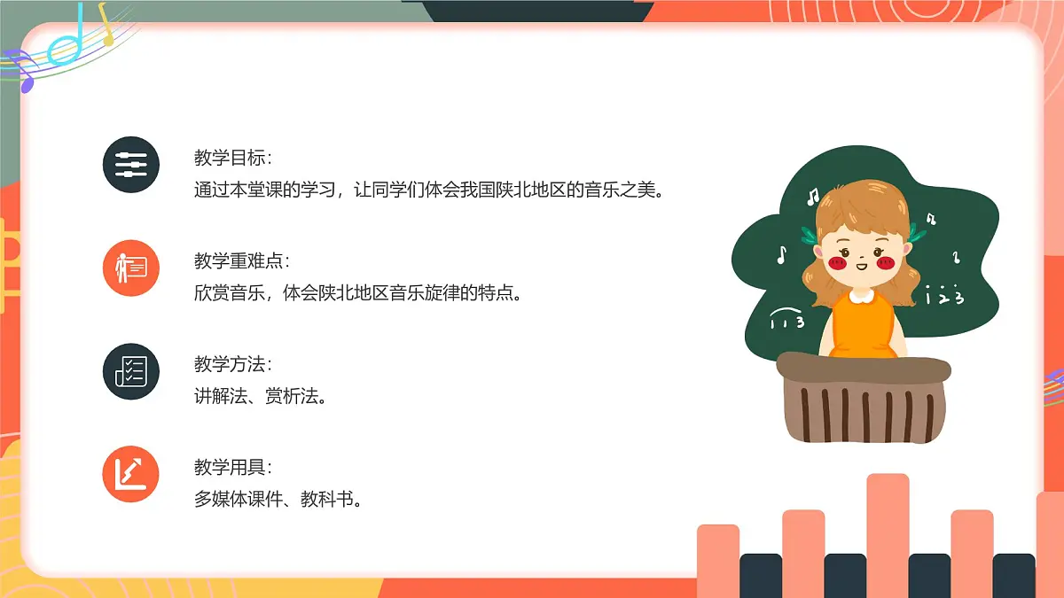 人教版小学音乐三年级上册第四单元《秦川乐风》教学课件第2页