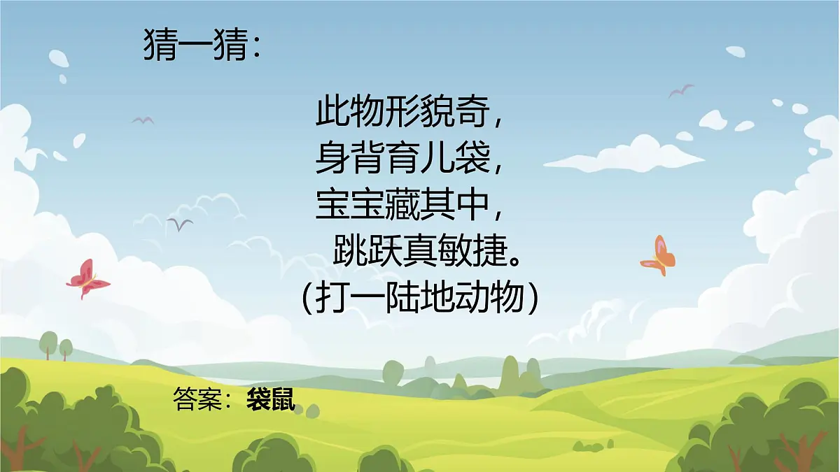 人音版一年级上册音乐第四单元《袋鼠》课件(含音视频)第2页