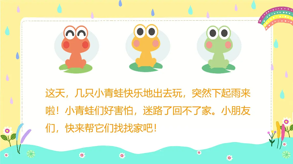 人音版一年级上册音乐第五单元《小青蛙找家》课件(含音视频)第3页