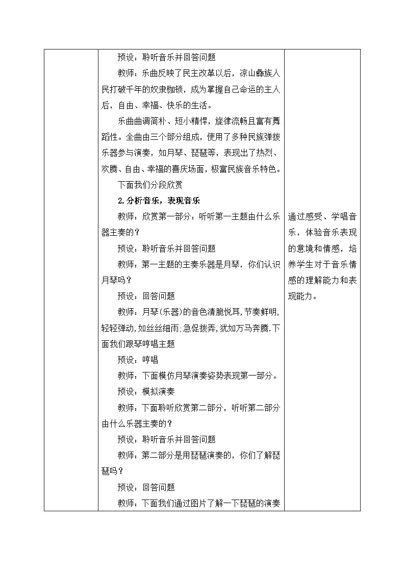新人音版小学音乐二上第一单元《聆听 快乐的罗嗦》教案第3页