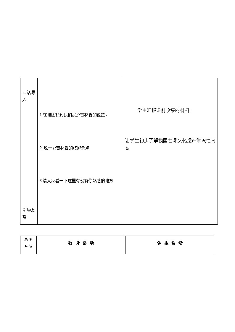 六年级美术上册教案-第十二课 神州风采1-人美版第2页