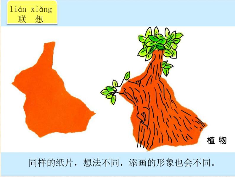 湘美版 美术一年级上册 9. 撕纸添画 课件04