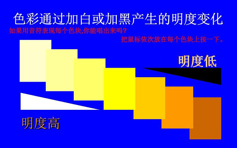 美术三年级上册人美版 第7课 黄色和蓝色的画(15) 课件第5页