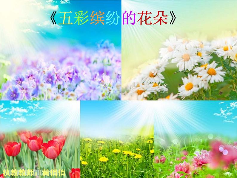 3 五彩缤纷的花朵 课件 (1)第4页