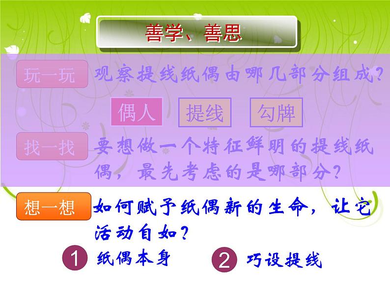 美术五年级上册人美版 第8课 提线纸偶 (2)(课件)第8页