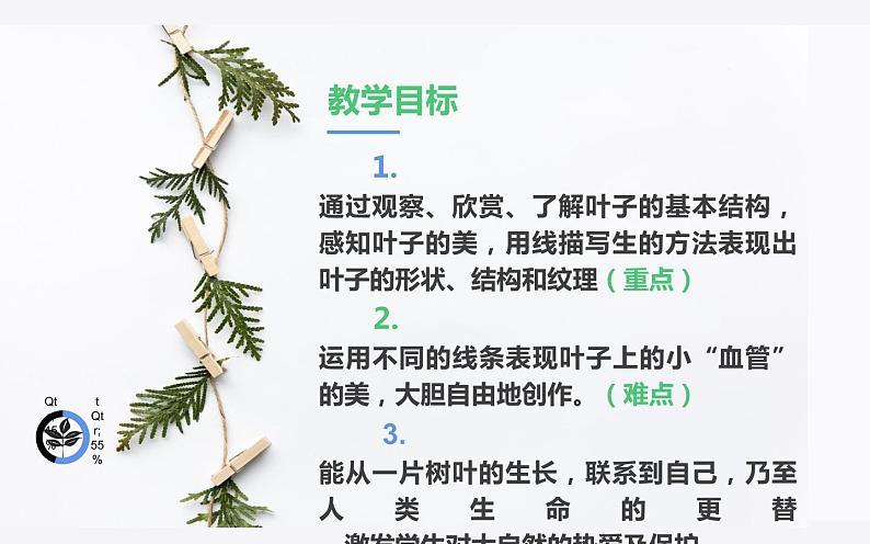 人教版二年级美术下册 8.叶子上的小“血管”课件PPT第4页