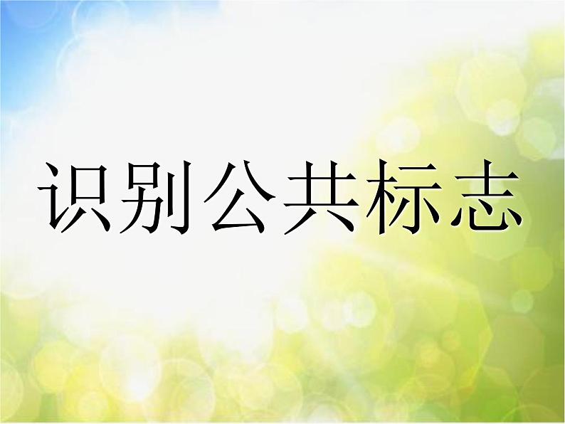 小学生美术课件-第1课-识别公共标志-冀美版-(共13张PPT)ppt课件02