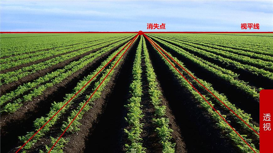 2022年小學(xué)生美術(shù)第5課景物的近大遠(yuǎn)小冀美版(24張)ppt課件第7頁