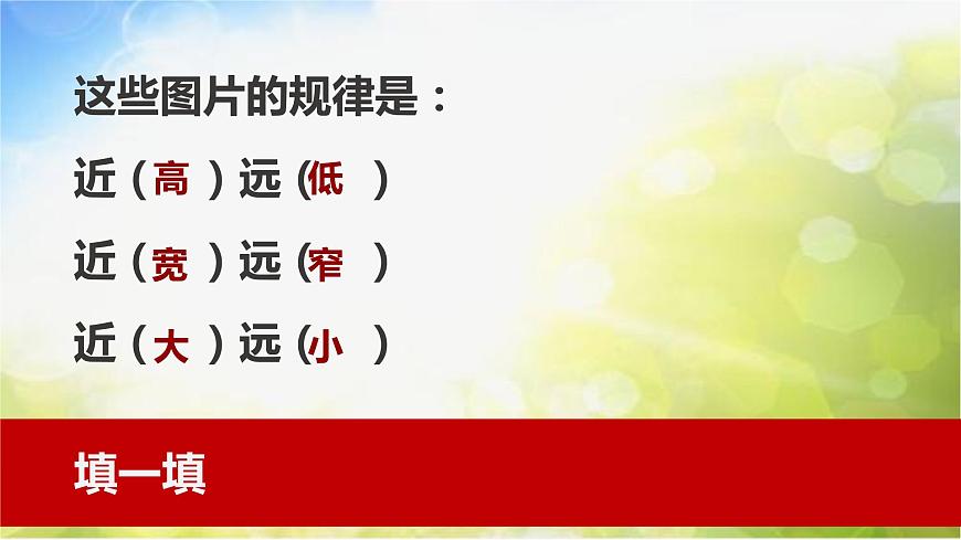 2022年小學(xué)生美術(shù)第5課景物的近大遠(yuǎn)小冀美版(24張)ppt課件(1)第3頁