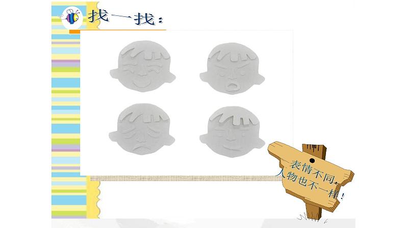浙美版小学美术二年级下册 10.纸版画人像 课件04