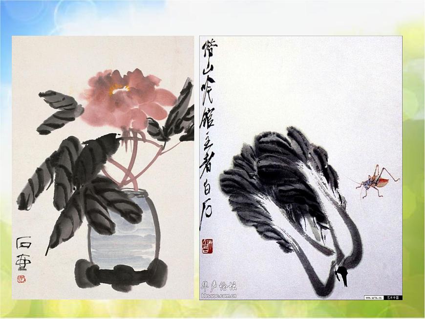 小學(xué) 美術(shù) 蘇少版 三年級(jí)下冊(cè) 17 水墨情趣課件第7頁