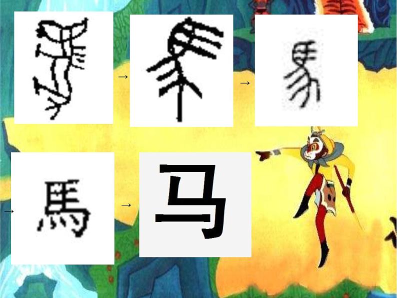 小学 美术 苏少版 四年级下册 17 字的联想T课件-(2)第3页