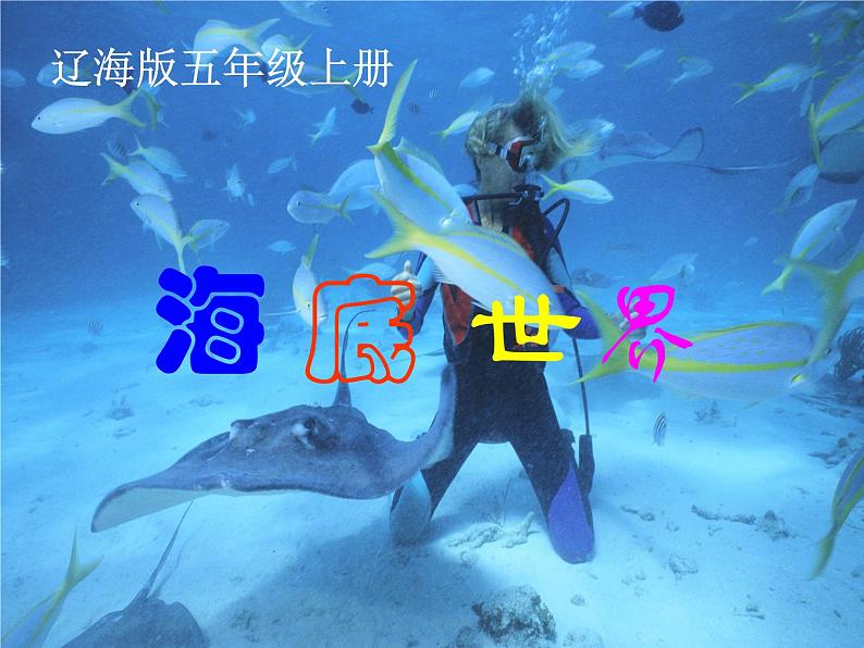 五年级上册美术课件-第19课 海底世界|辽海版第1页