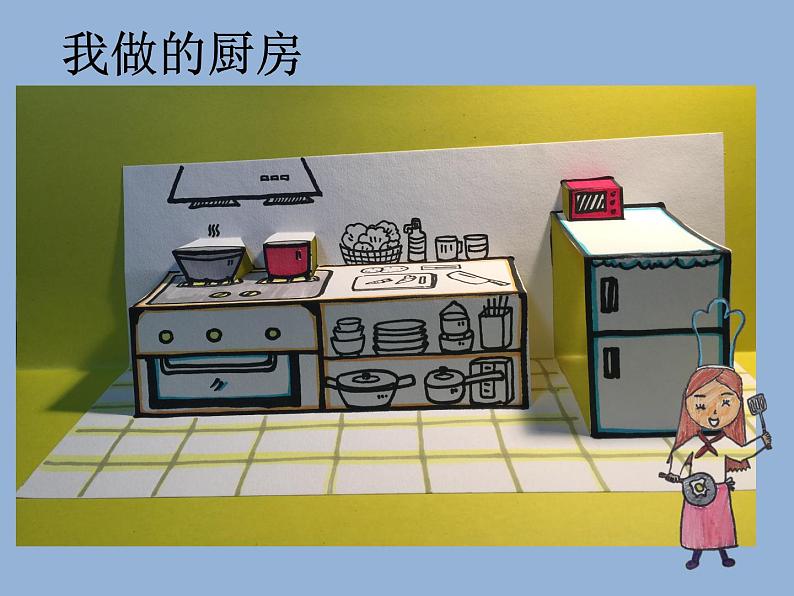 三年级下册美术课件-10《厨房》 |苏少版08
