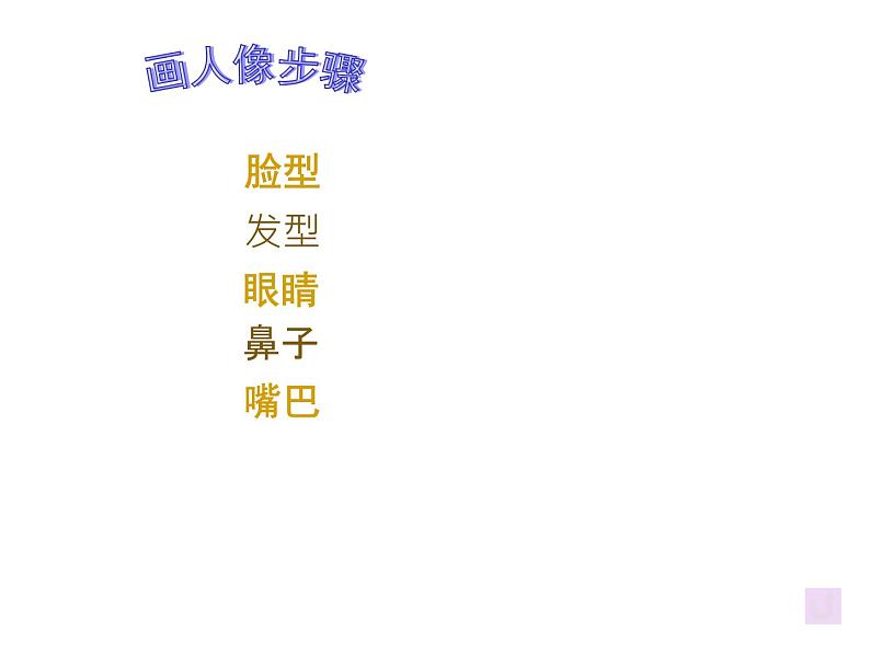 一年级下册美术课件-第13课 自画像-画朋友 ▏人美版(北京)第5页