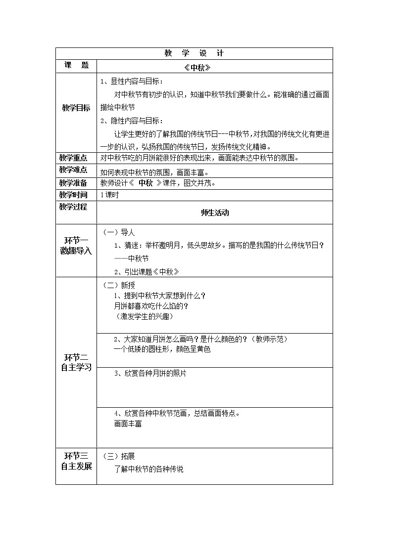 绘画兴趣组教学设计(高段)第3页