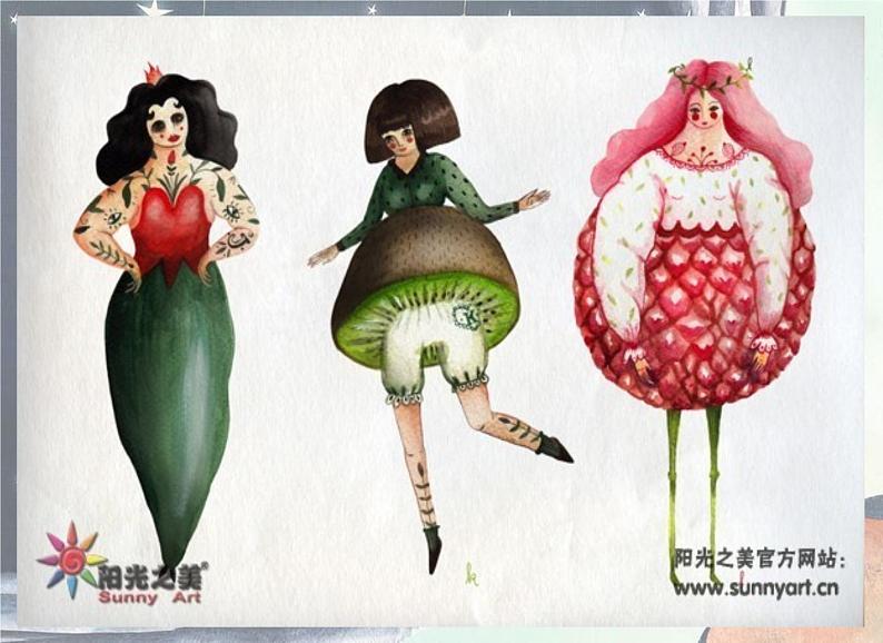 人教版美术三年级下册7.变化无穷的形象  课件06