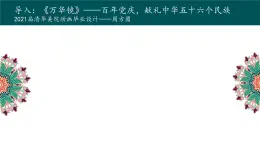 小学美术 岭南版 六年级 《多姿多彩的民族服饰》  课件