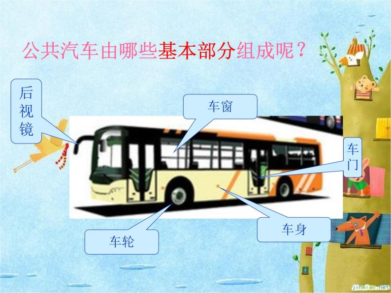 湖南美术出版社小学美术一年级下册 19. 公交车上(1) 课件06