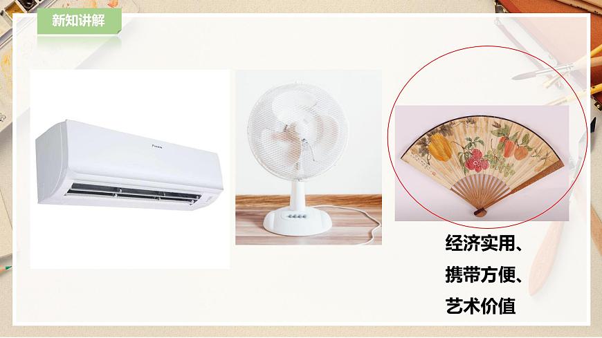 人教版美術(shù) 六年級(jí)下冊(cè) 第六課 扇面畫(huà)-課件第4頁(yè)