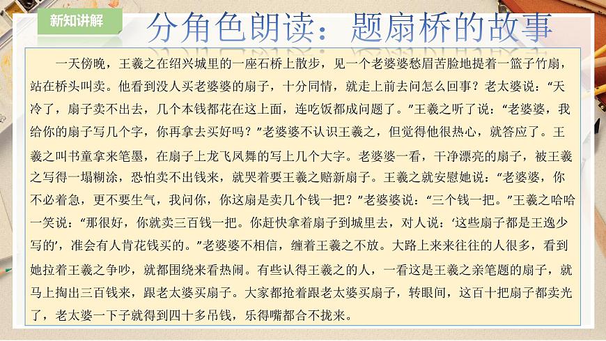 人教版美術(shù) 六年級(jí)下冊(cè) 第六課 扇面畫(huà)-課件第8頁(yè)