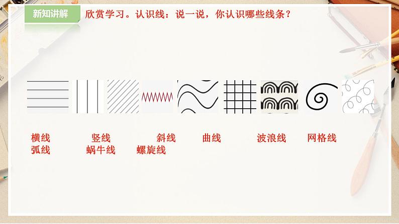 人教版 美术 二年级下册 第三课《点、线、面》课件第7页