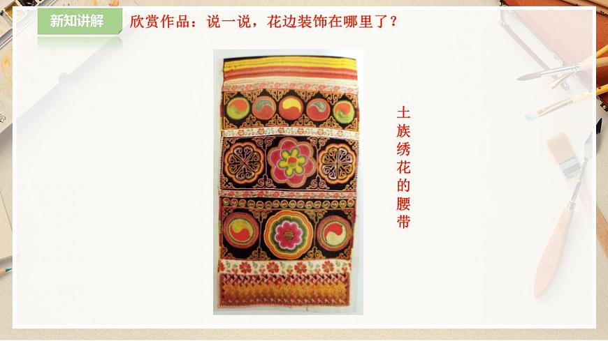 人教版 美術(shù) 二年級(jí)下冊(cè) 第九課《漂亮的花邊》課件第6頁