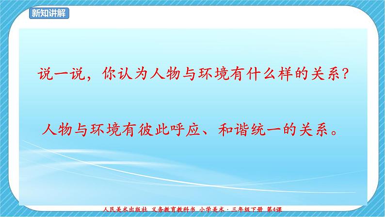 人美版美术三年级下册第四课《人物与环境》课件第4页