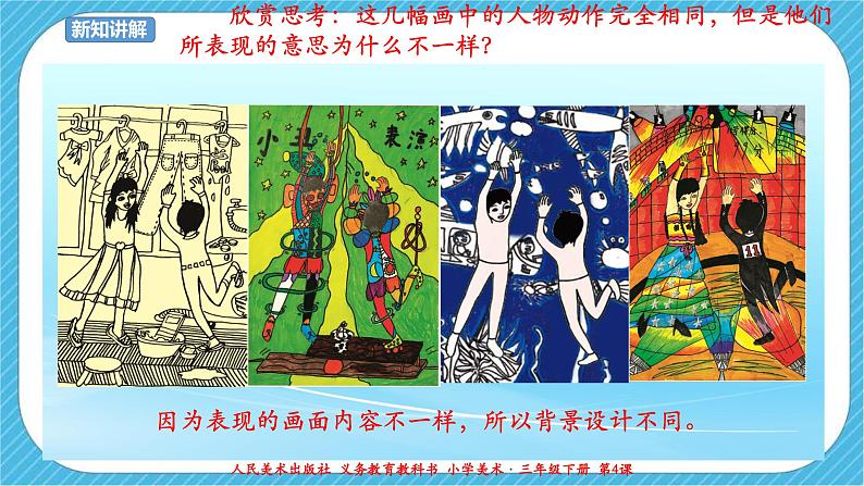 人美版美术三年级下册第四课《人物与环境》课件第7页