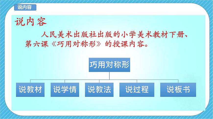 人美版 美 術(shù)四年級(jí)下冊(cè) 第六課《巧用對(duì)稱形》說(shuō)課稿第3頁(yè)