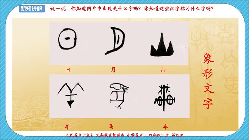 人美版 美術(shù) 四年級下冊 第十二課《漢字的聯(lián)想》課件第5頁