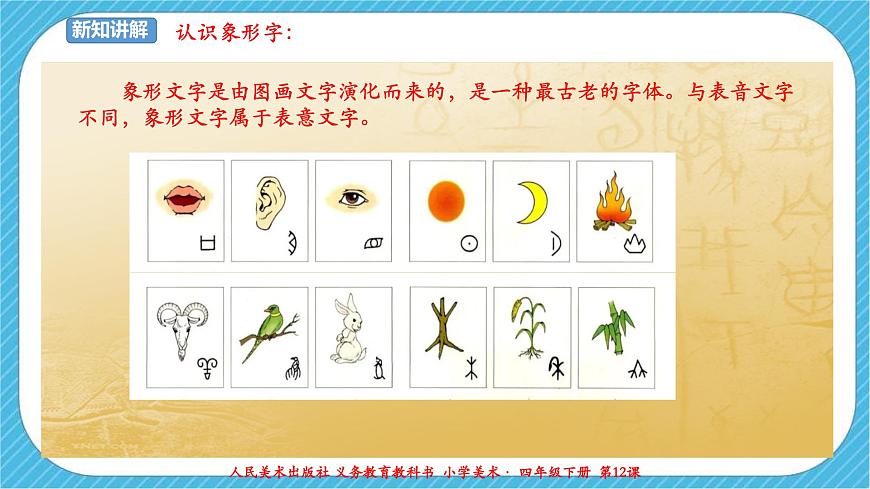 人美版 美術(shù) 四年級下冊 第十二課《漢字的聯(lián)想》課件第6頁