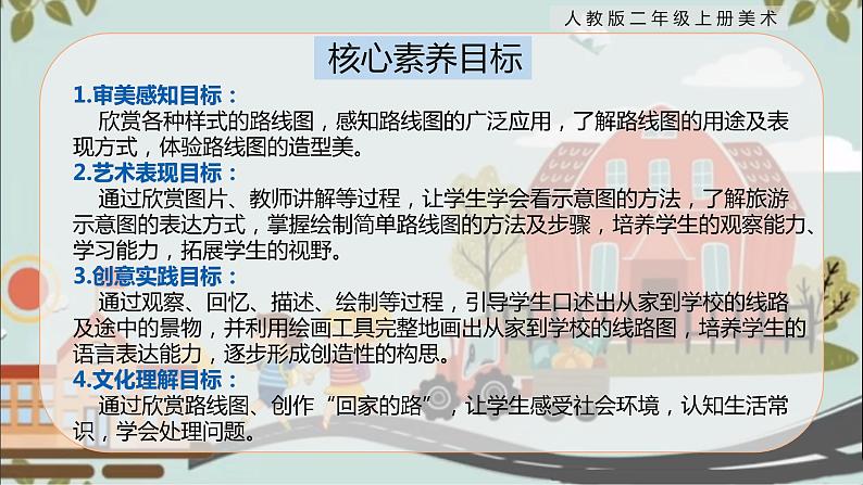 【核心素养目标】人教版2上美术第13课《回家的路》课件+教案(含教学反思)02