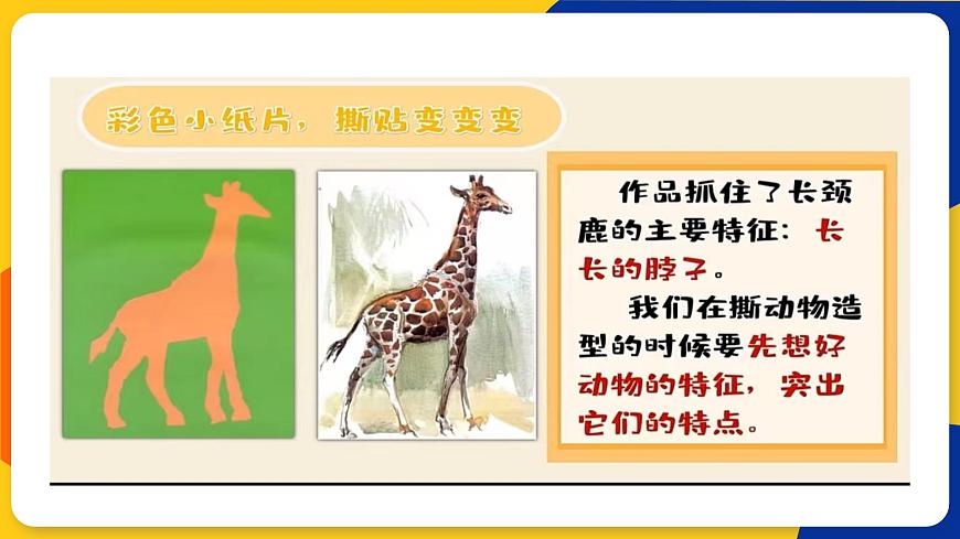 湘美版美術(shù)一年級上冊 第八課 奇妙的撕紙 課件 第3頁