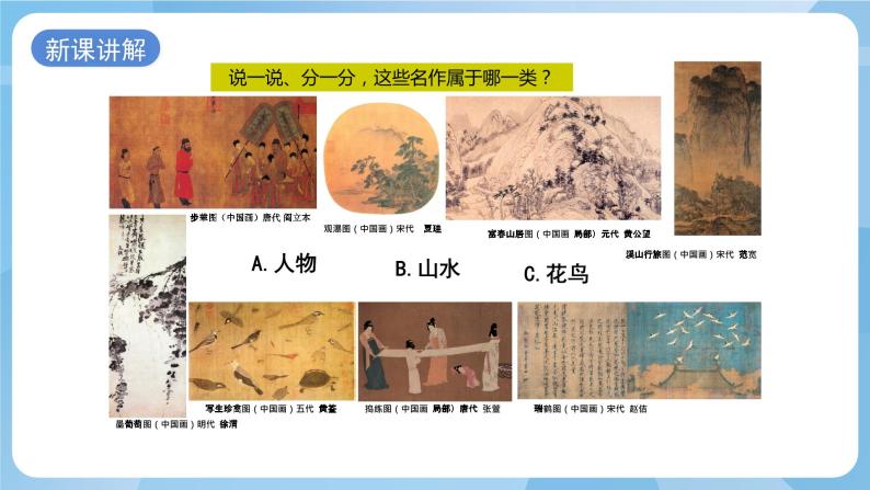 浙美版美术五年级上册18《中国传世名作》课件03