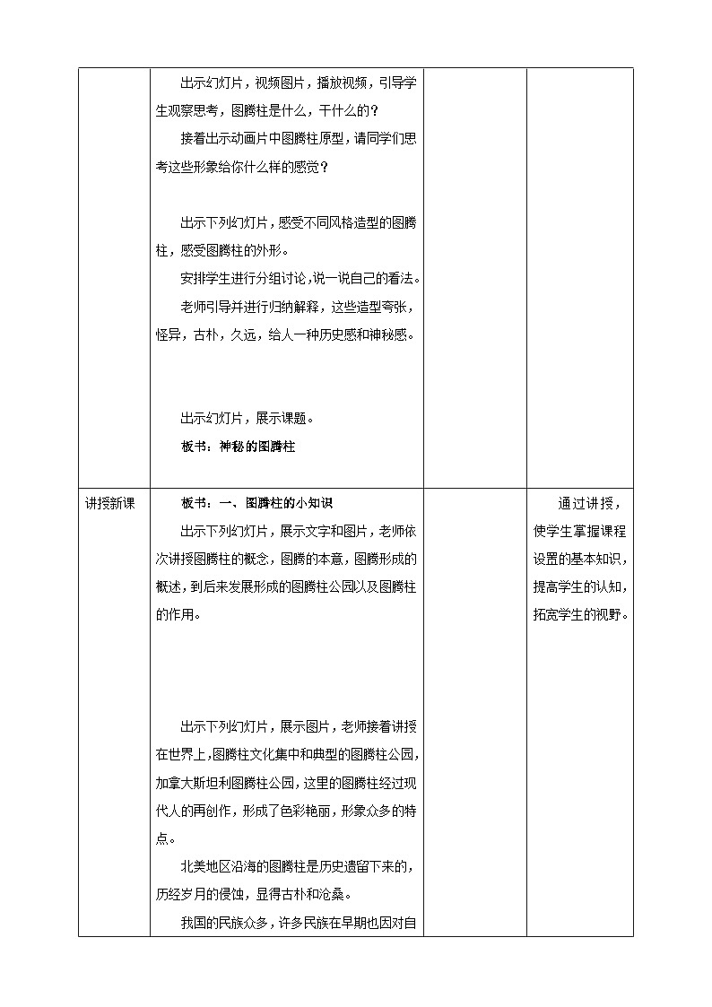 岭南版美术四年级上册5.《神秘的图腾柱》(课件+教案+素材)02