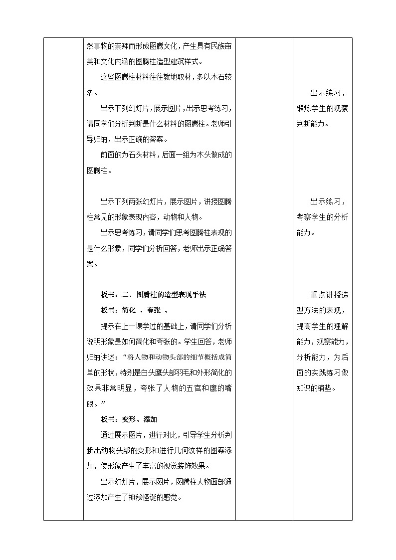 岭南版美术四年级上册5.《神秘的图腾柱》(课件+教案+素材)03