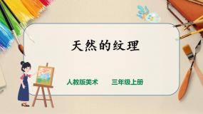 小学美术人教版三年级上册第9课 天然的纹理完整版ppt课件