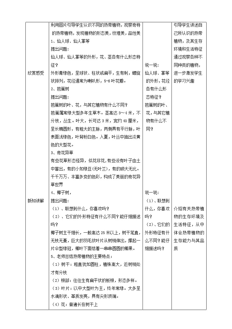 岭南版美术三年级上册14.《奇特的热带植物》(课件+教案+素材)02