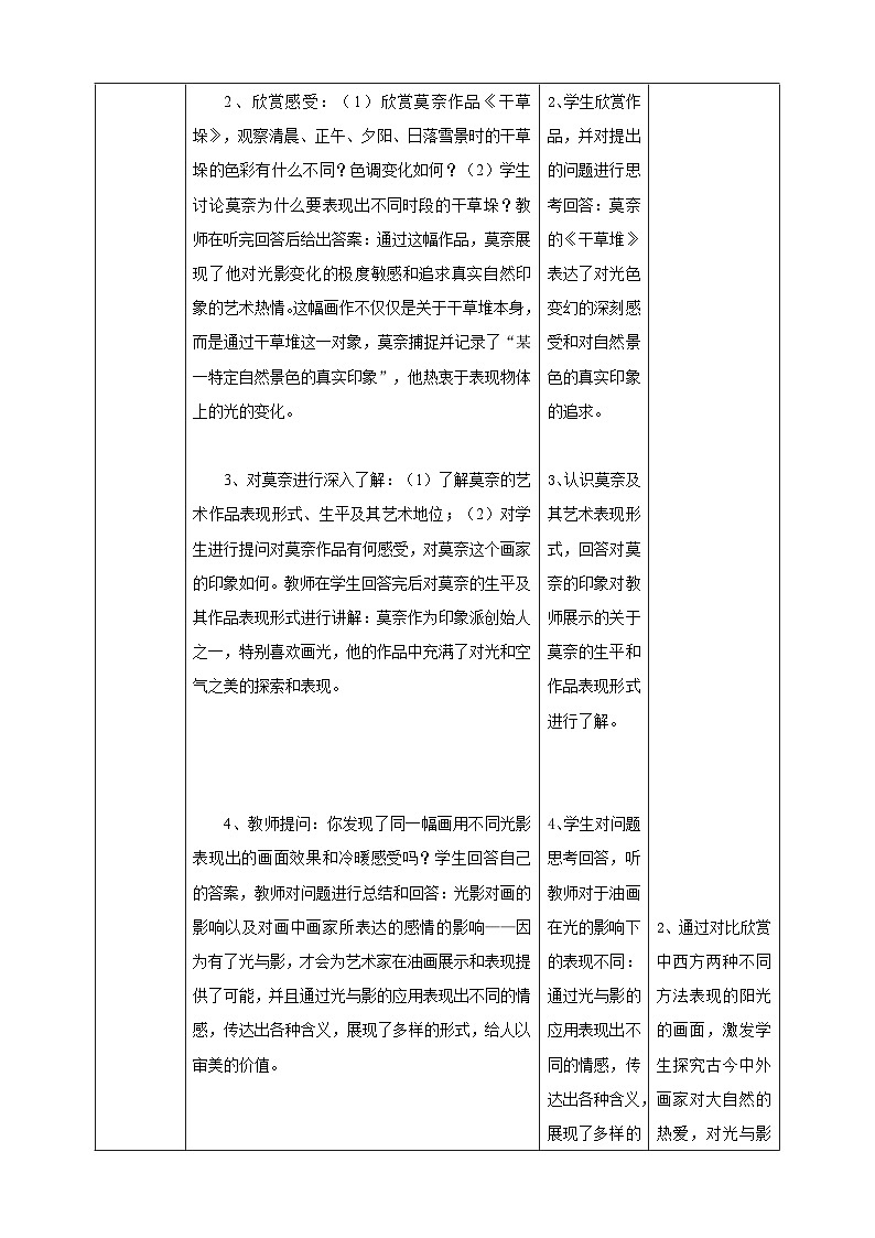 【岭南版】五上美术 1.1 阳光下的世界(课件+教案)02