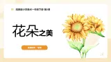 【核心素养目标】湘美版小学美术一年级下册第2课《花朵之美》授课PPT课件