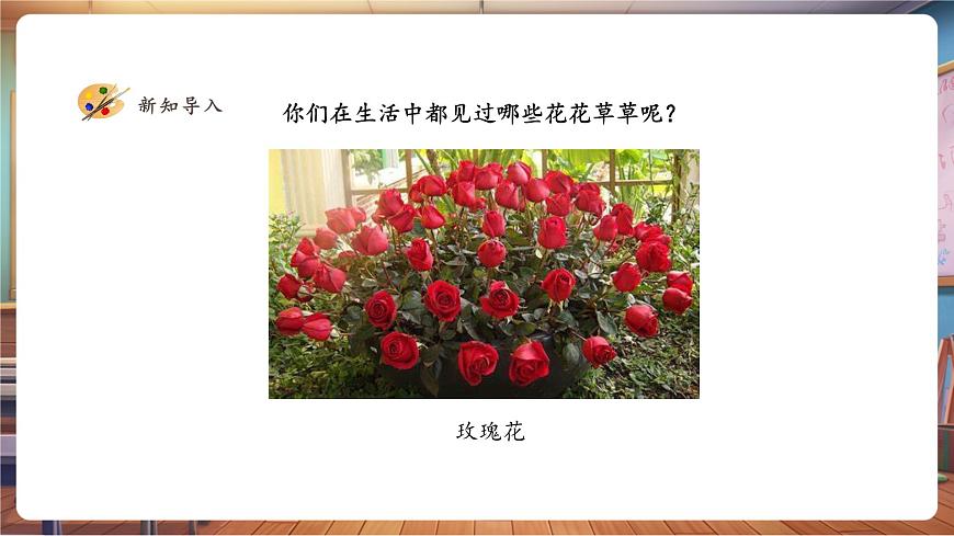 一年級(jí)下冊(cè)第二單元第1課《花花草草》課件（21頁(yè)）第3頁(yè)