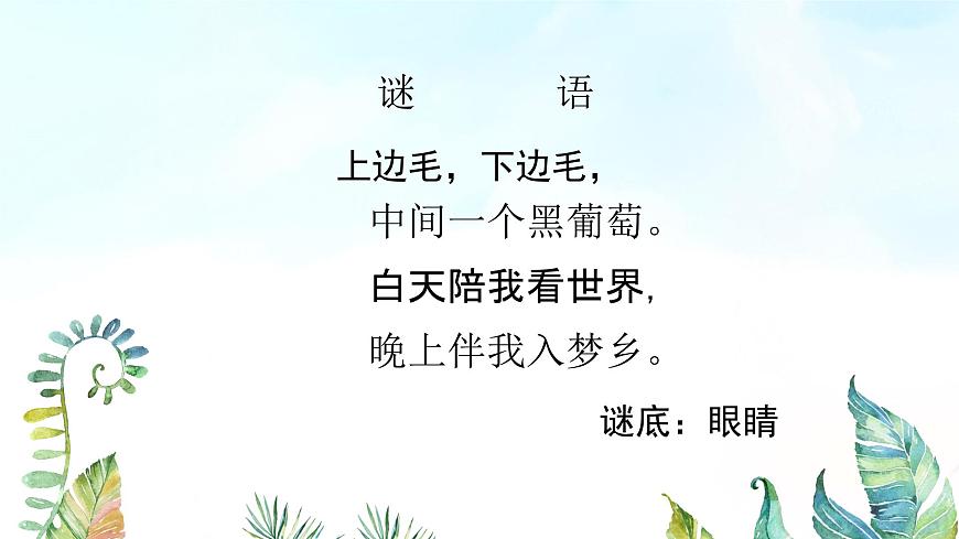 湘美版小學(xué)美術(shù)一年級上冊 第4課《大眼睛》基于標(biāo)準(zhǔn)的教學(xué)課件第1頁