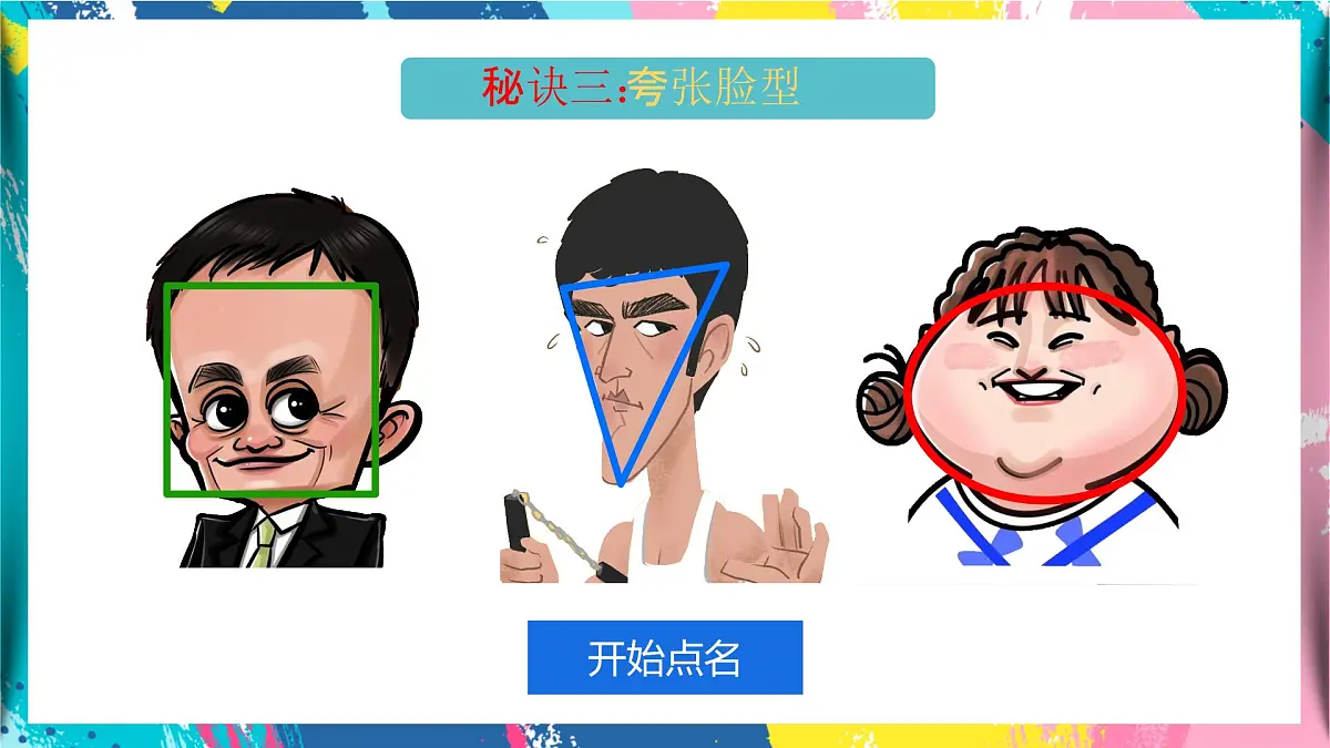 7夸张的脸 (教学课件) -2024-2025学年人教版(2012)美术五年级下册第8页