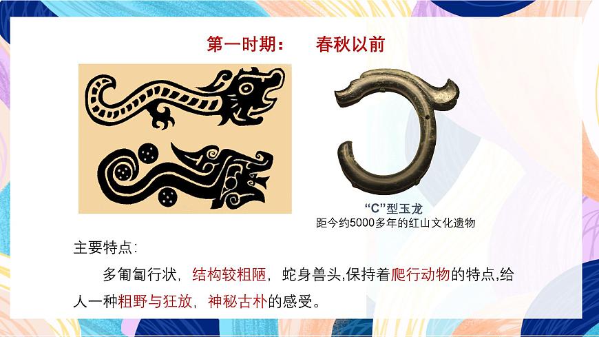 人美版五年級(jí)上冊(cè) 第14課《中國(guó)龍》課件第8頁(yè)
