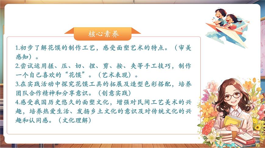 【人美版】美術(shù) 一年級(jí)上冊(cè) 第四單元 1 巧手捏花饃 課時(shí)課件第2頁(yè)