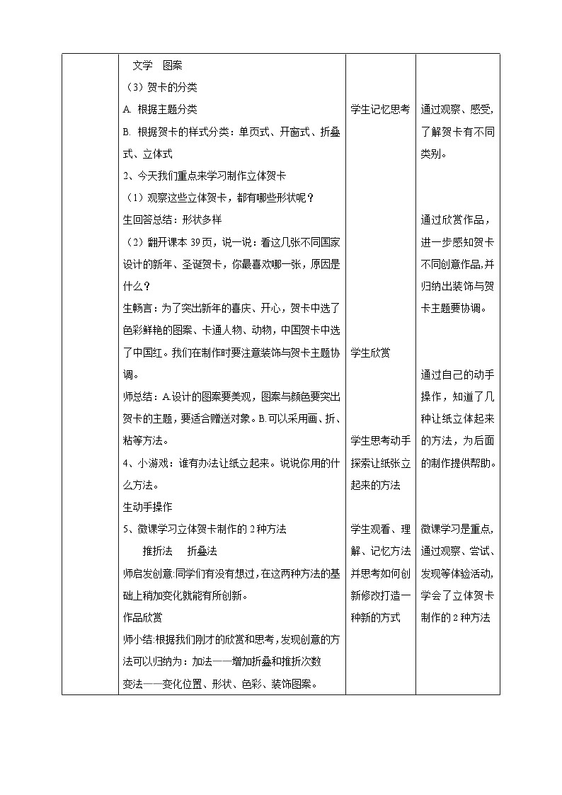 第16課《立體賀卡》教案第2頁